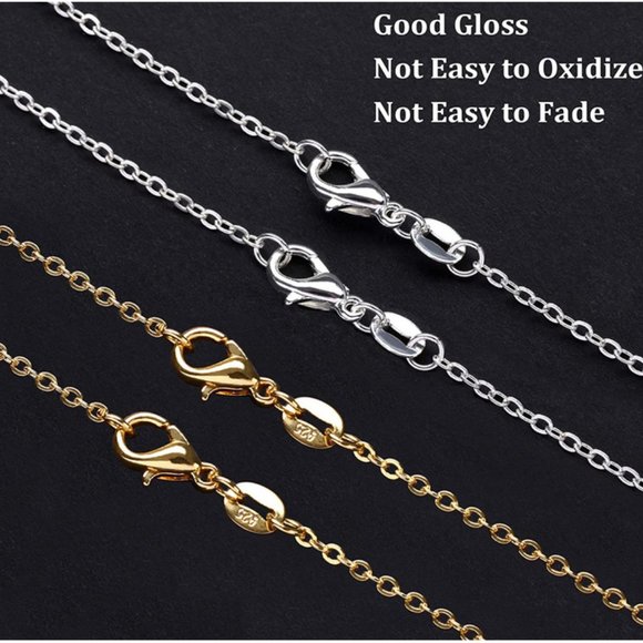 Natural blue sandstone Pendant in Silver Setting w 18" Silverplate Chain - Picture 6 of 8